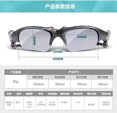 工厂4.1 智能蓝牙眼镜立体声，重新定义无线骑行与户外音频体验